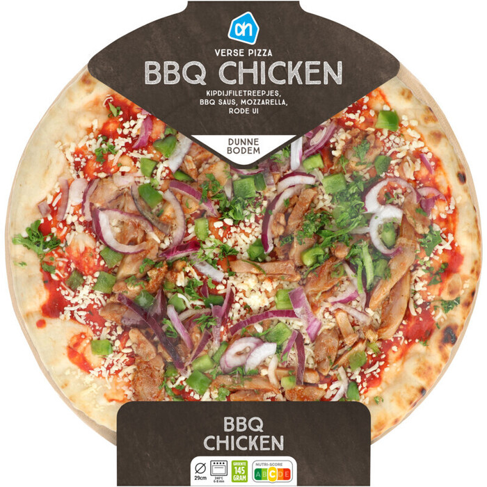 AH Verse pizza bbq chicken (500g)