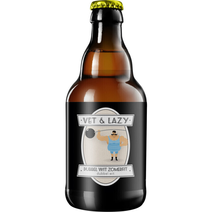 Vet & Lazy - Dubbel Wit Zomerfit - Fles - 330ML (33cl)