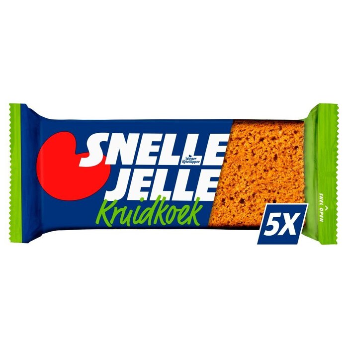 Snelle Jelle Kruidkoek 5-pack (Pak, 325g)