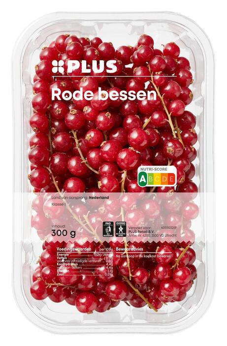 PLUS Rode bessen
