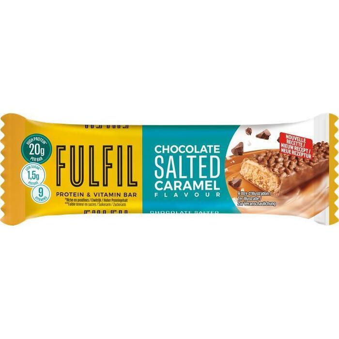 Fulfil Chocolate Salted Caramel Flavour Vitamin & Protein Bar 55 g (55g)