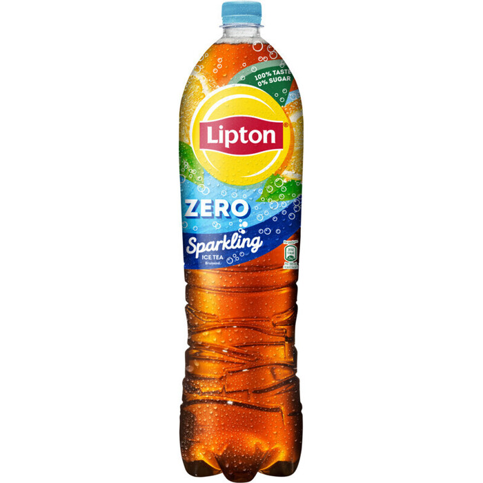 Lipton Ice tea original sparkling zero sugar (1.5L)