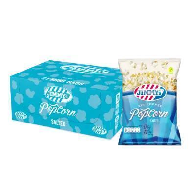 Jimmy's Popcorn salted portie (21 × 17g)