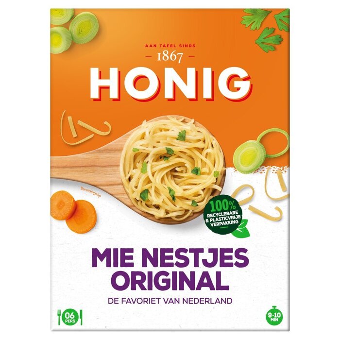 Honig Mie Nestjes (Doos, 500g)
