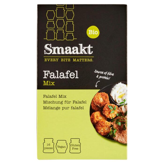 Smaakt Vegan falafel mix (Doos, 160g)