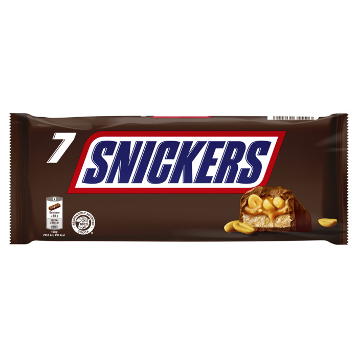 Snickers 7-pack (plastic, 7 × 50g)