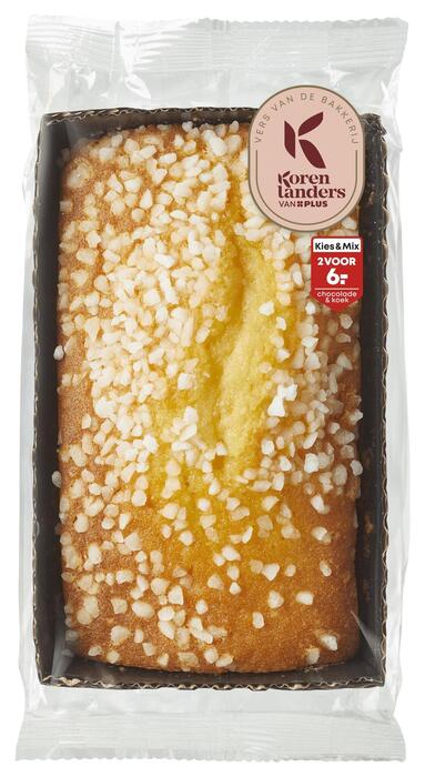 PLUS Korenlanders Citroencake (Bakje, 250g)