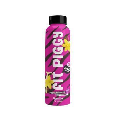 Fit Piggy Proteïneshake vanille smaak (33cl)