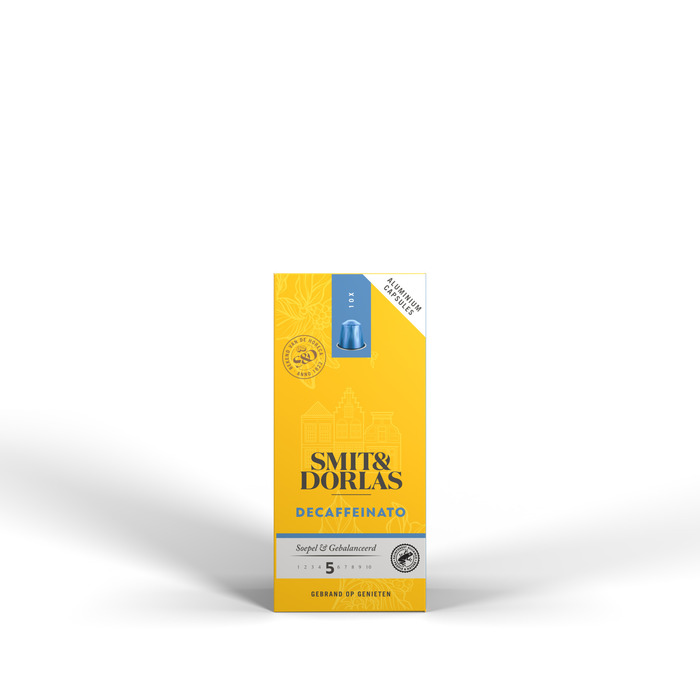Smit & Dorlas Decaffeinato 10 stuks (10 × 5.3g)