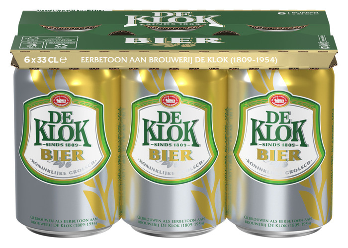 De Klok - Pils - Blik - 330ML