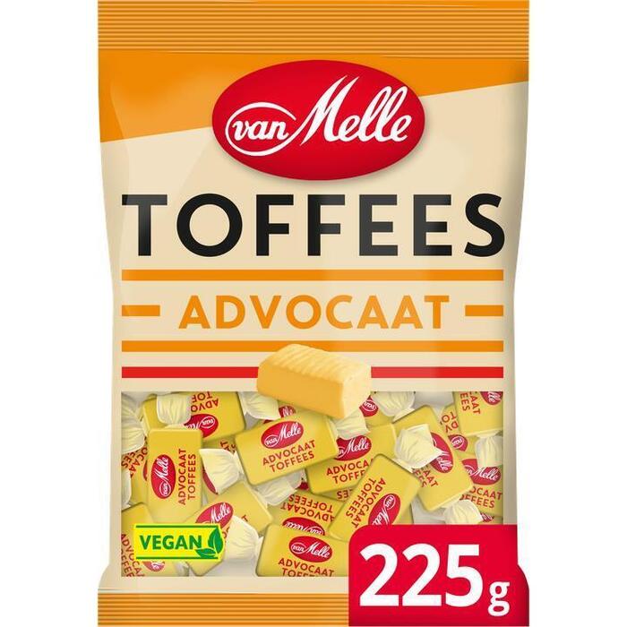 Van Melle Toffees met Advocaatsmaak 225g (225g)