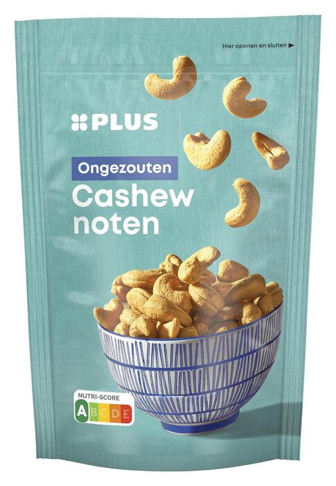 Cashewnoten ongezouten (Zak, 200g)