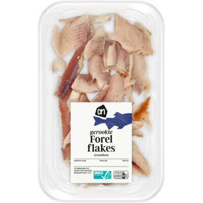 AH Gerookte forel flakes (140g)