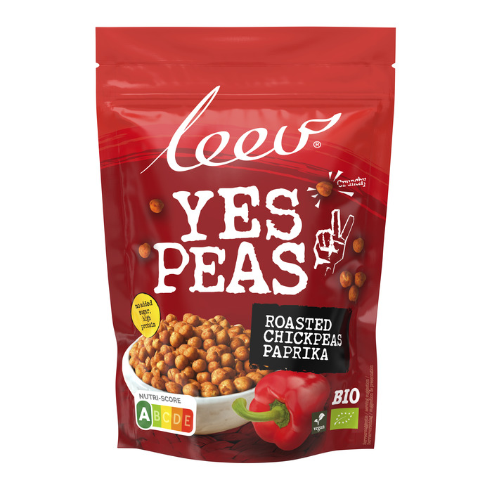 Leev Yes peas roasted chickpeas paprika (90g)