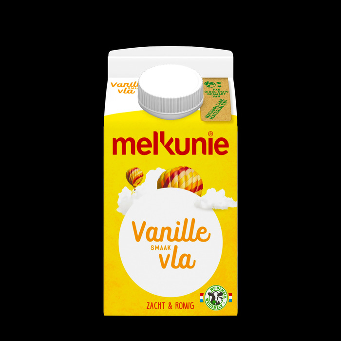 Vanillevla (Stuk, 0.5L)