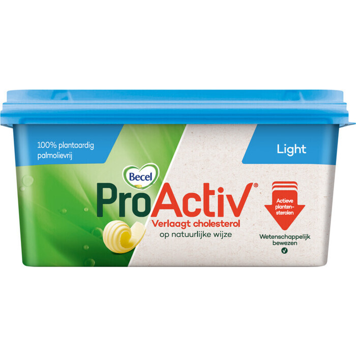 Becel ProActiv calorie light voor op brood (Kuipje, 500g)