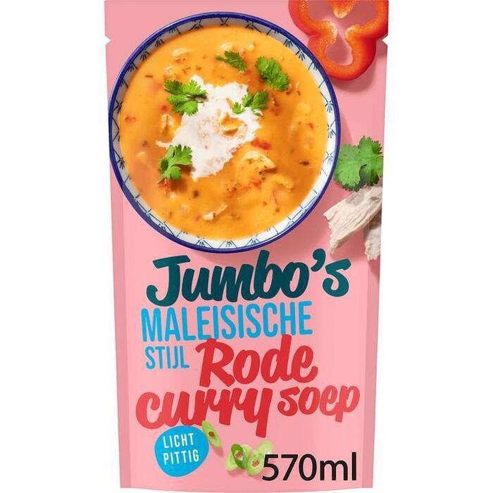 Jumbo's Rode Curry Soep 570 ML (0.57L)