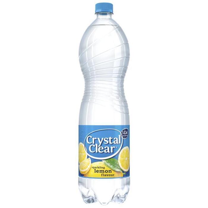 Crystal Clear Sparkling lemon (Fles, 1.5L)