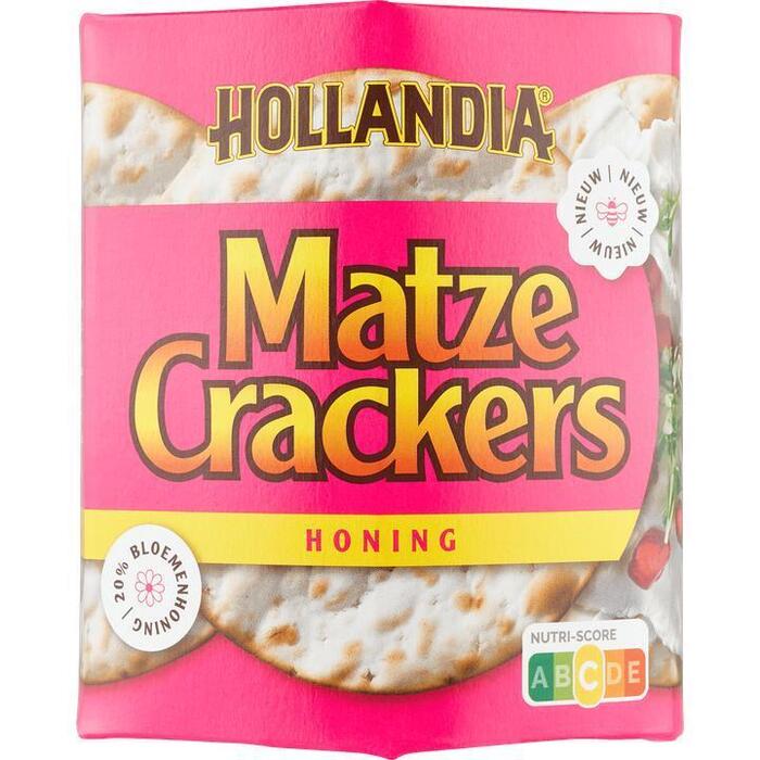 Hollandia Matze Crackers Honing 16 Stuks