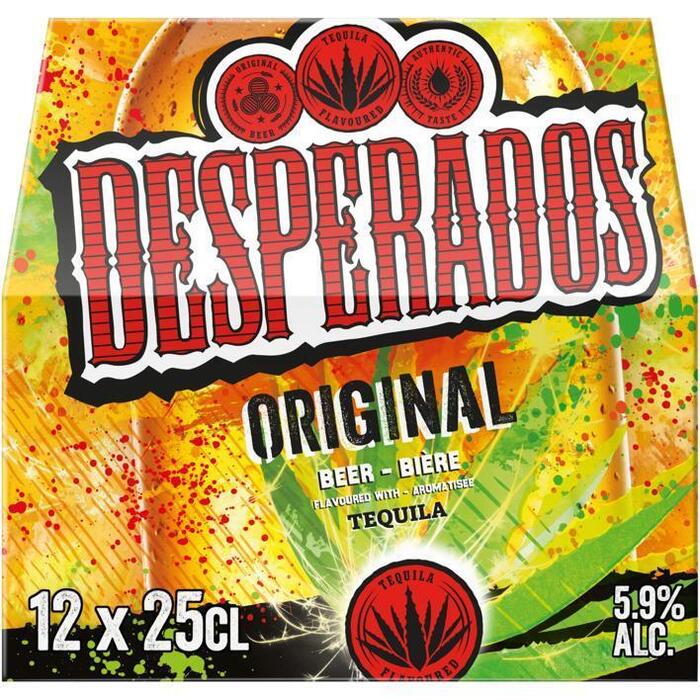DESPERADOS SPECIAALBIEREN 12X25 CL MULTIPACK (rol, 12 × 250ml)