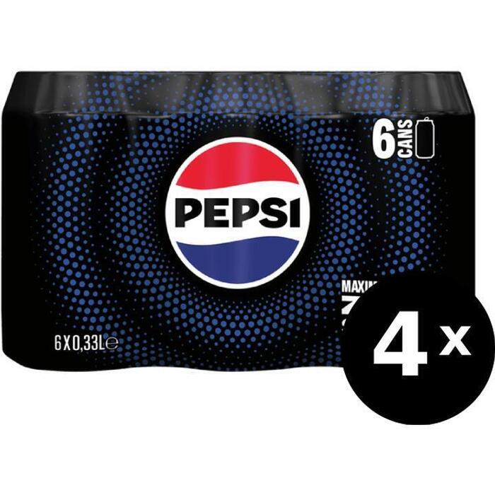 Pepsi Zero Sugar 24 x 330ml (6 × 33cl)