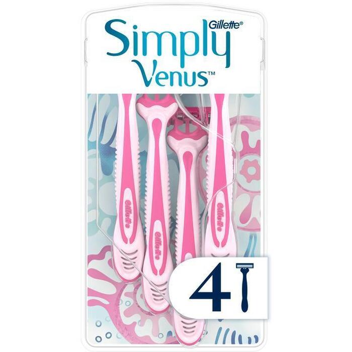 Venus 3 wegwerpmesjes (4 st.)