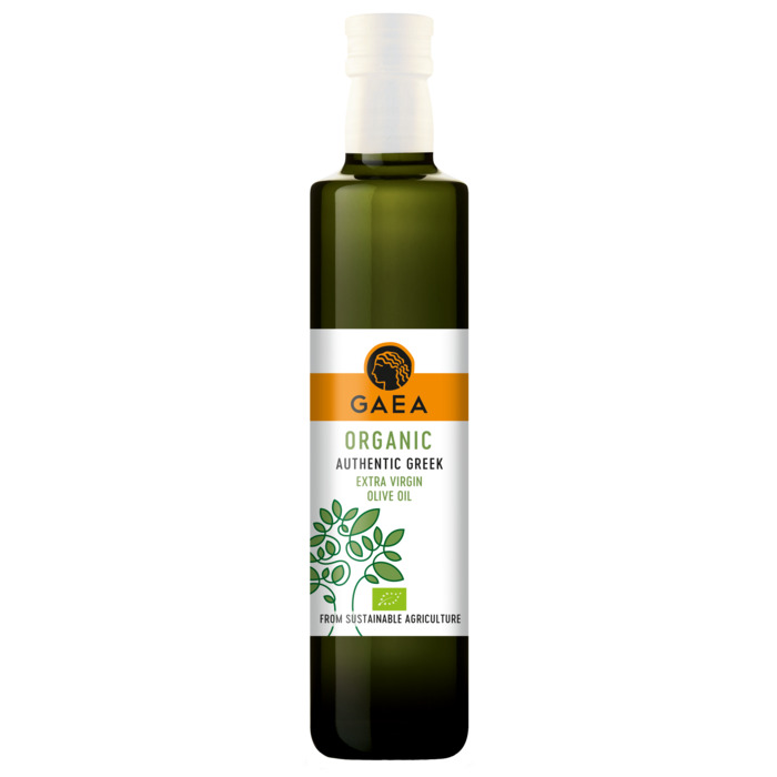 GAEA Griekse biol. xtr vierge olijfolie 500 milliliter (0.5L)