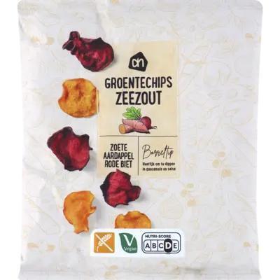 AH Groentechips zeezout (75g)