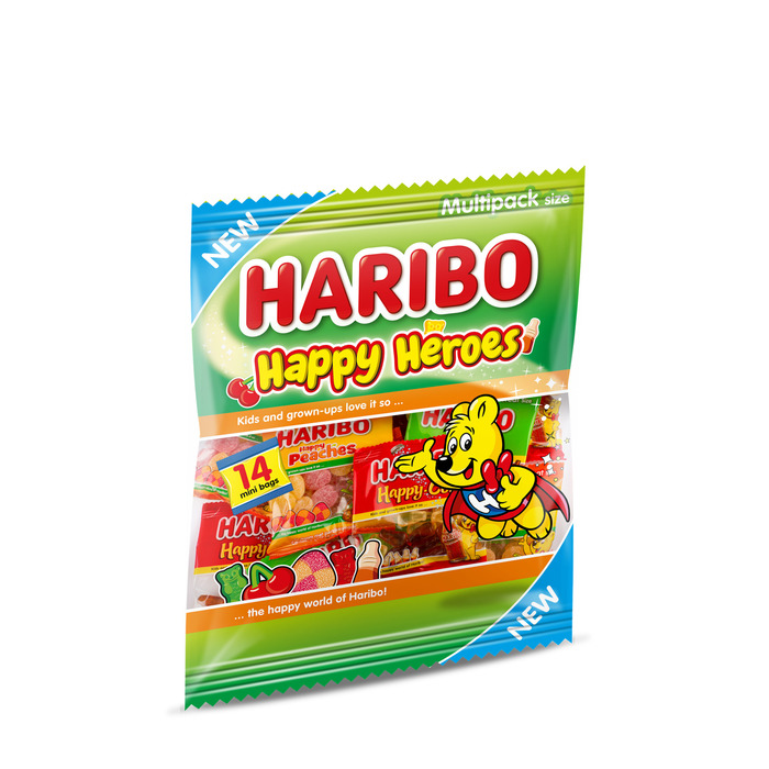 Haribo Happy Heroes Multipack Size 350 g (350g)