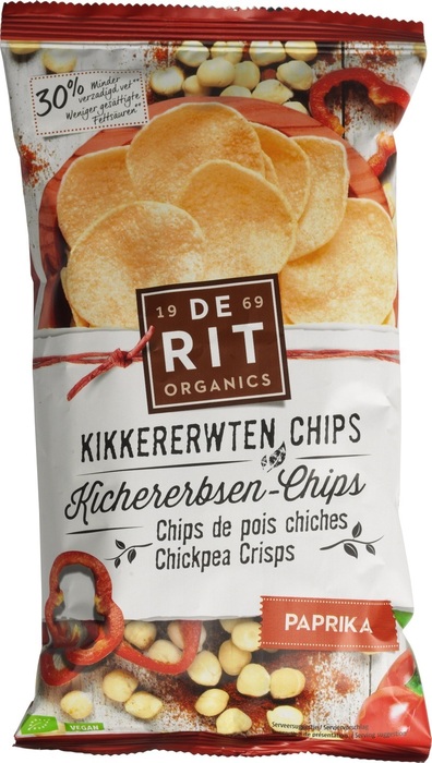 Kikkererwtenchips paprika (75g)