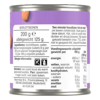 AH Terra Borlotti bonen (200g)