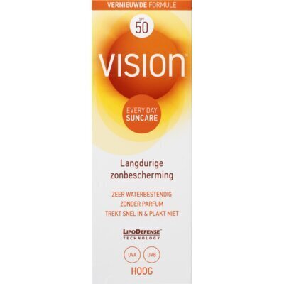 Vision Zonnebrand tube SPF50 (180ml)