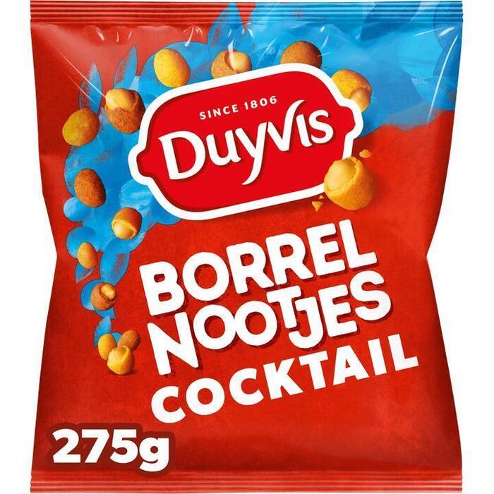 Borrelnootjes, cocktail  (zak (overig), 275g)