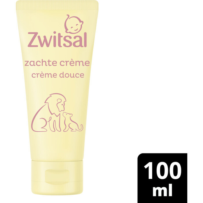 Zwitsal Baby zachte crème tube (100ml)