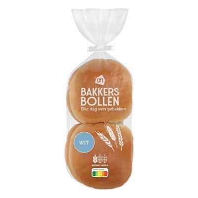 AH Bakkersbollen wit (4 st.)