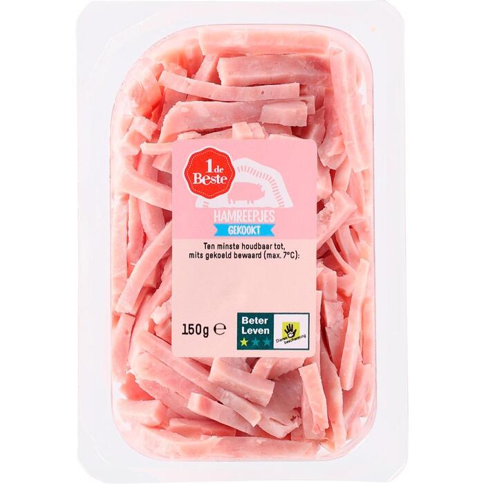 Ham reepjes gekookt (150g)