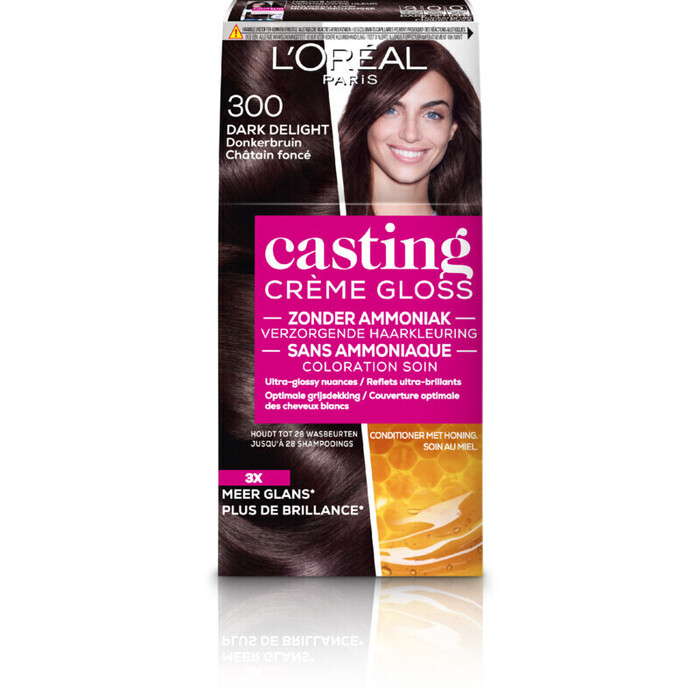 L'Oréal Casting crème gloss donkerbruin 300 (160ml)
