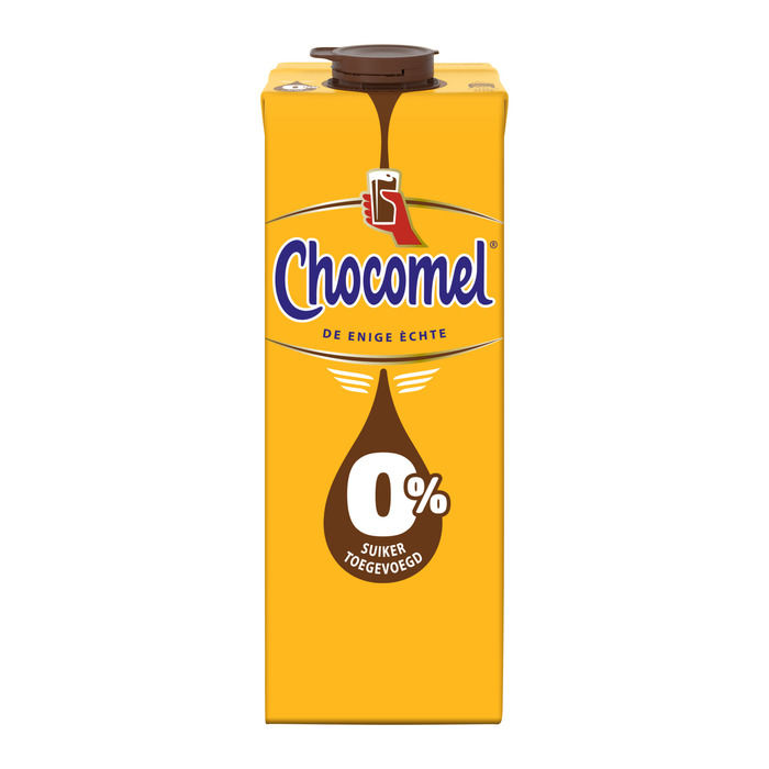 Chocolademelk 0% (drankkarton, 1L)