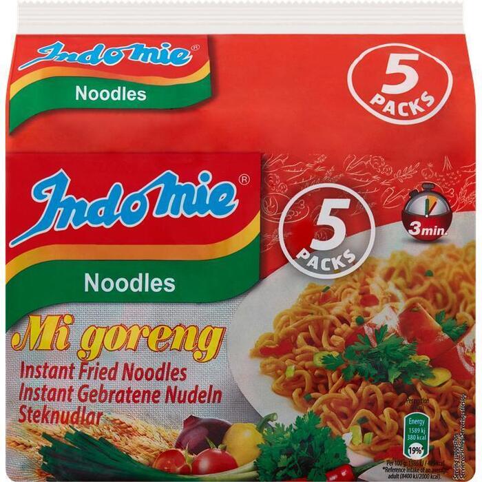 Indomie Noodles Mi Goreng Instant Fried 5 x 80 g (5 × 80g)