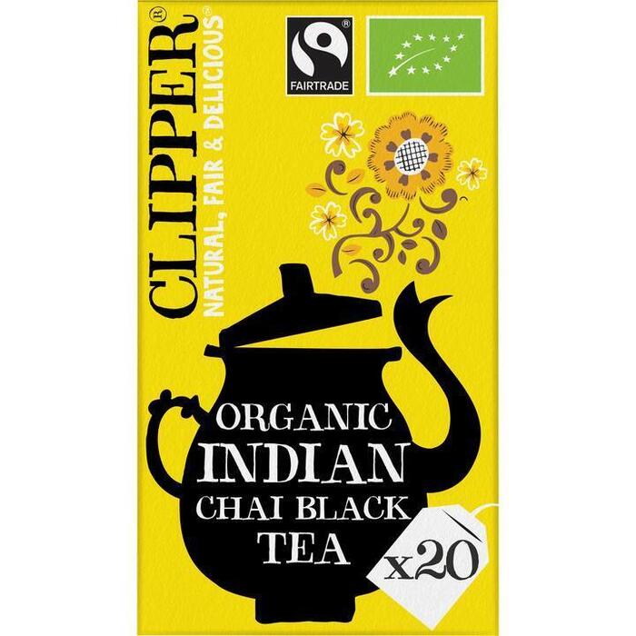 Clipper Organic Indian Chai Black Tea 20 Stuks 50 g (50g)