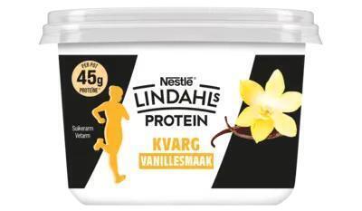 Lindahls Protein Kvarg Vanillesmaak 450 g (450g)