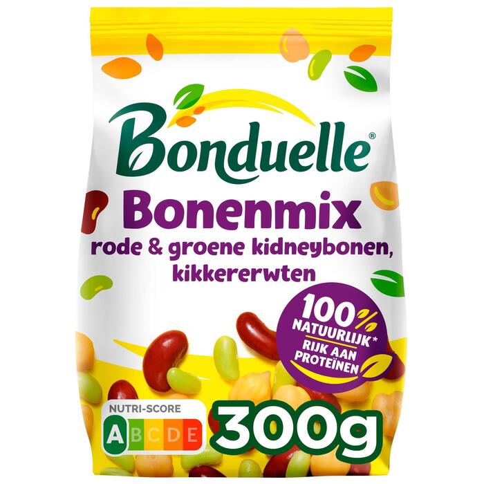 Bonduelle Bonenmix Rode & groene kidneybonen kikkererwten 300g (300g)