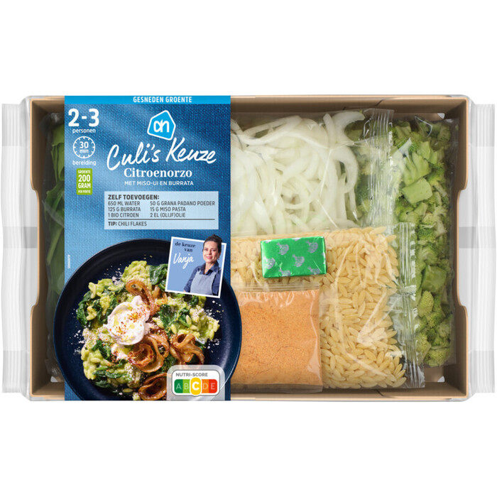 AH Culi's gesneden verspakket orzo miso ui (660g)