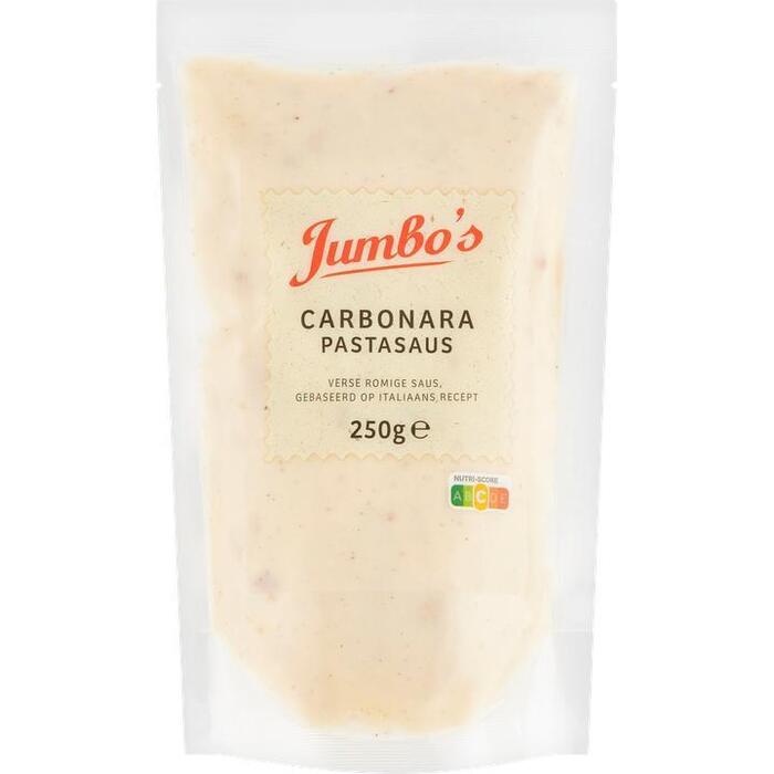 Jumbo's Carbonara Pastasaus 250 g (250g)