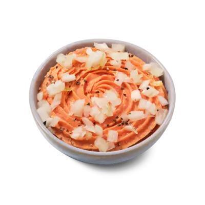 Kalfsfilet Americain met ui (150g)