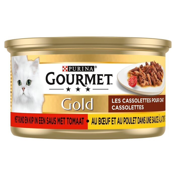 Gourmet Gold cassolettes rund (Blik, 85g)