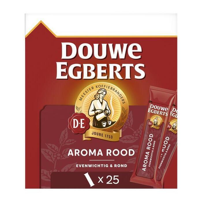 Douwe Egberts Rood oploskoffie (25 × 1.8g)