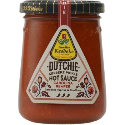 Kesbeke Dutchie hotsaus Carolina reaper (220g)