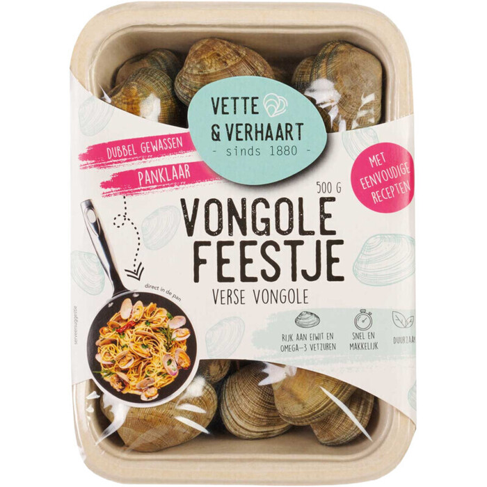 Vette & Verhaart Vongole feestje (500g)