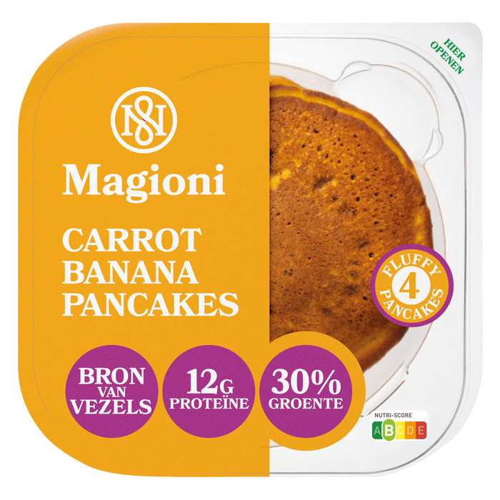 Magioni Carrot cake pancakes (4 × 40g)